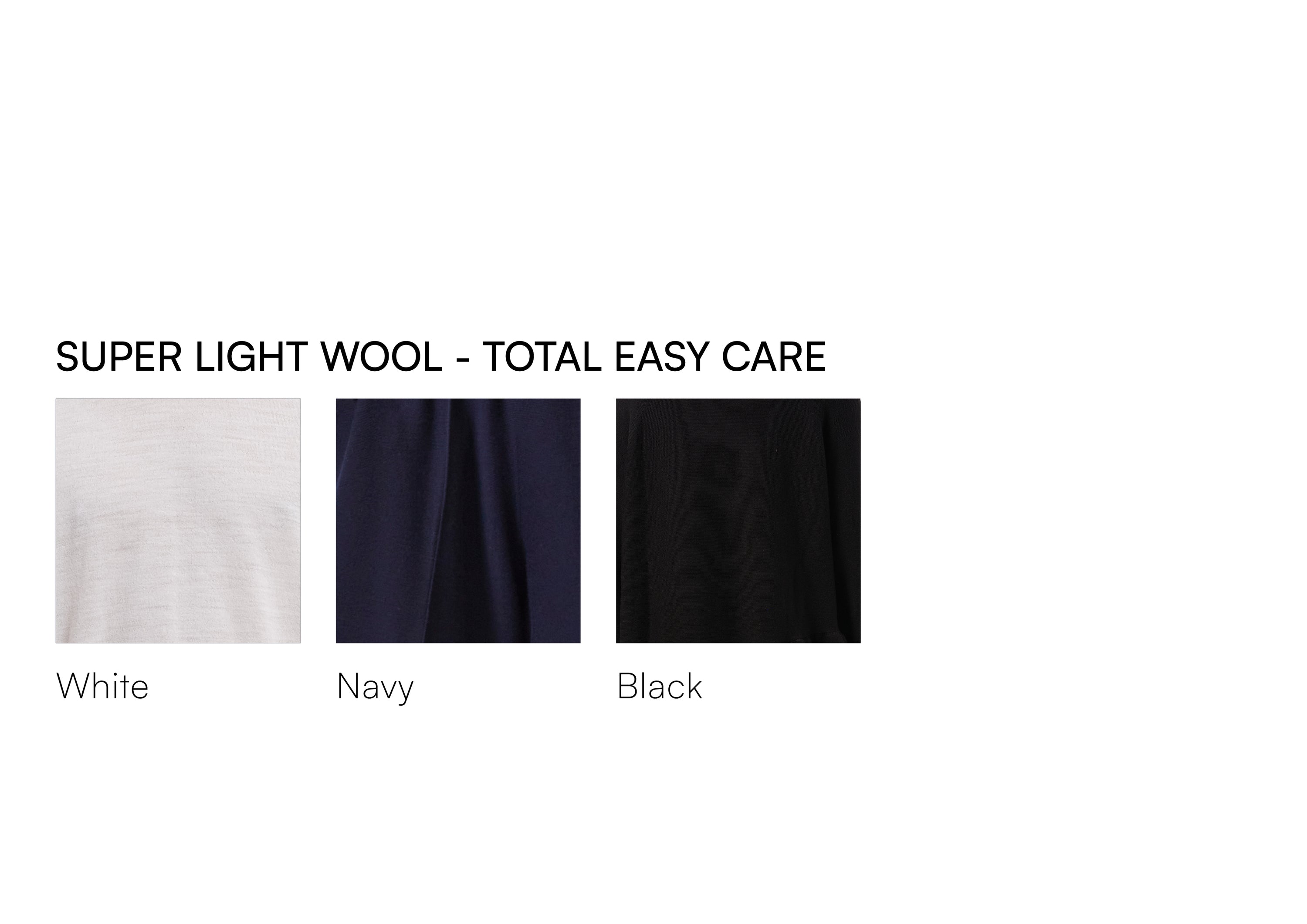 Classic T-shirt in super light weight wool
