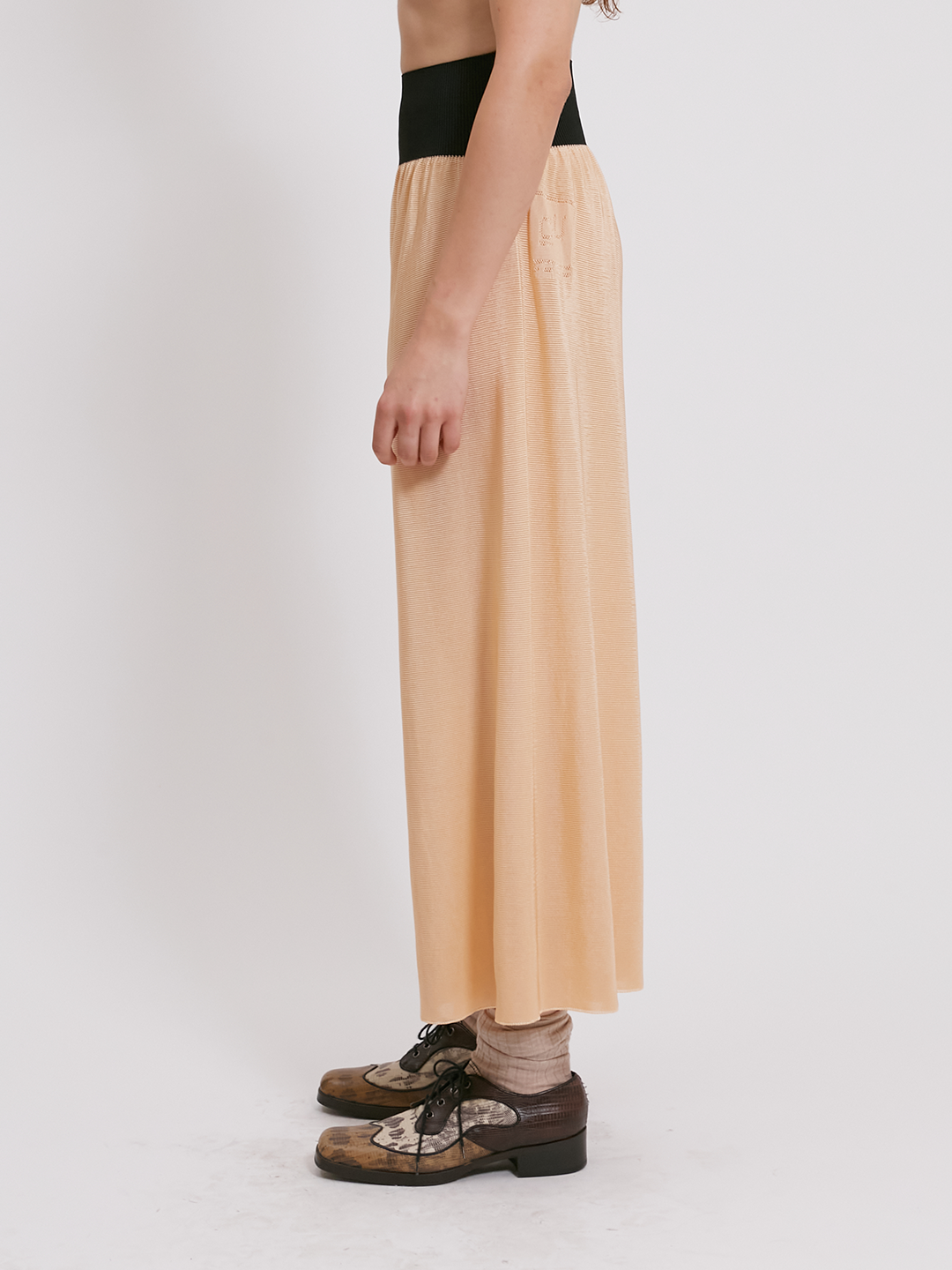 Viscose wide leg pants