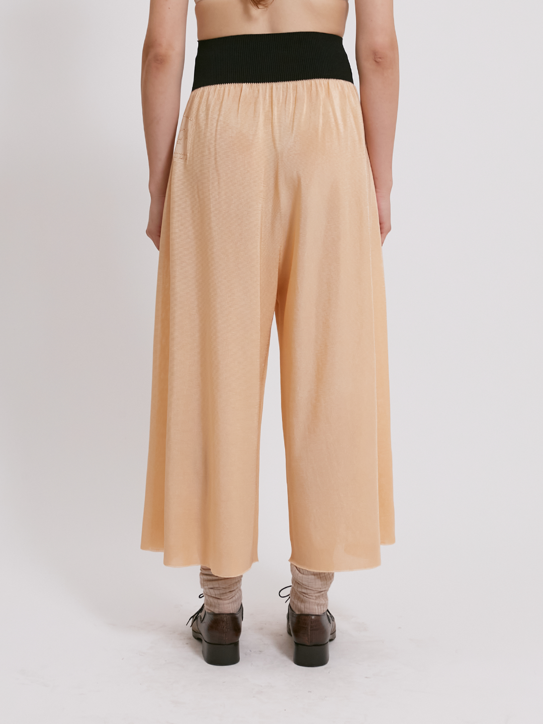 Viscose wide leg pants