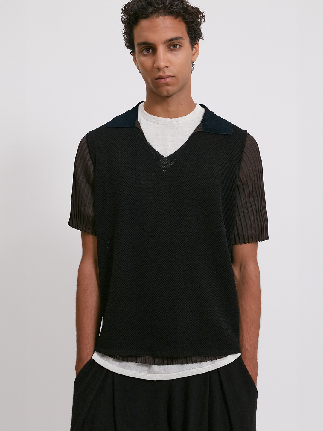 Fishnet vest
