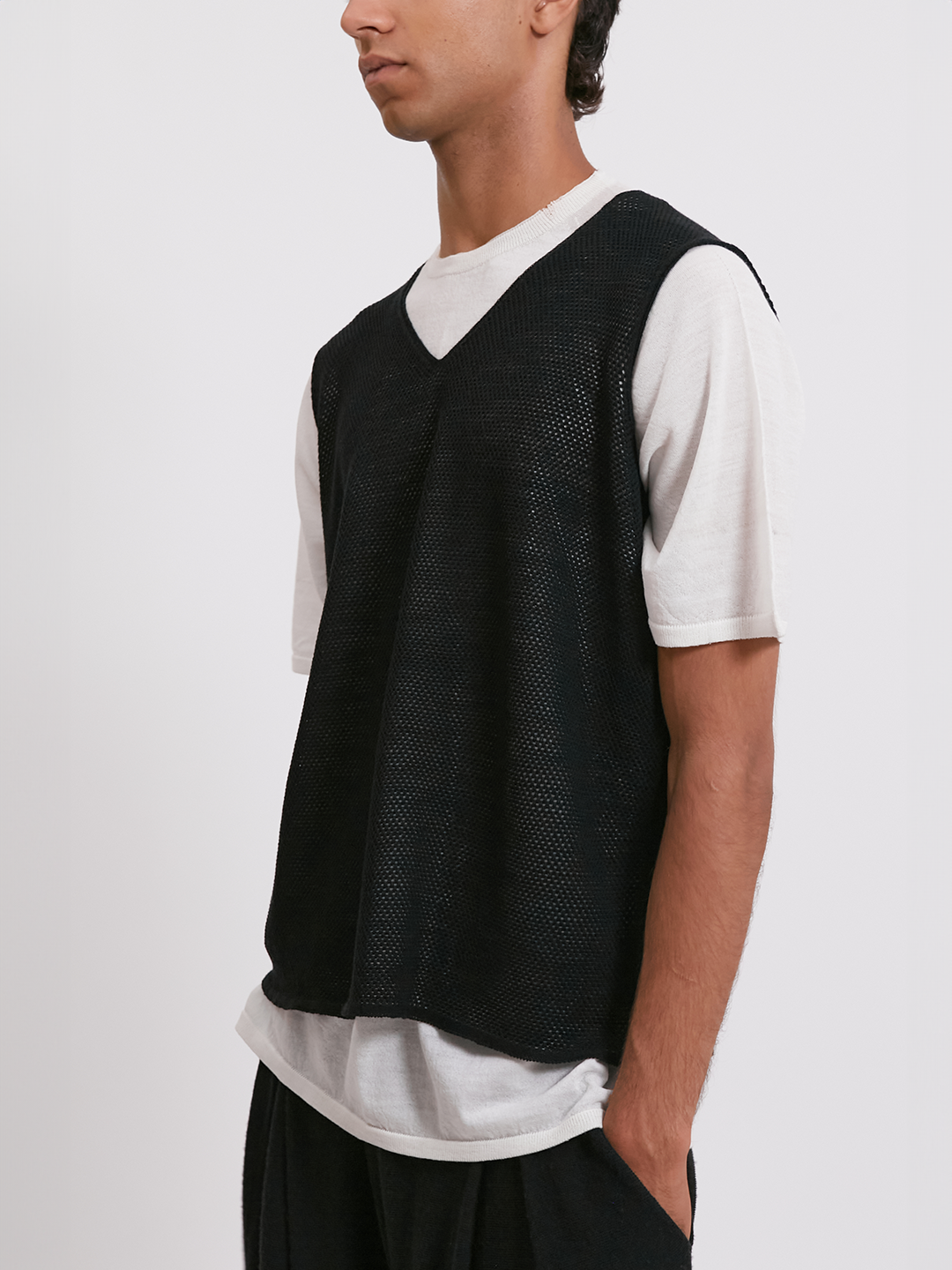 Fishnet vest