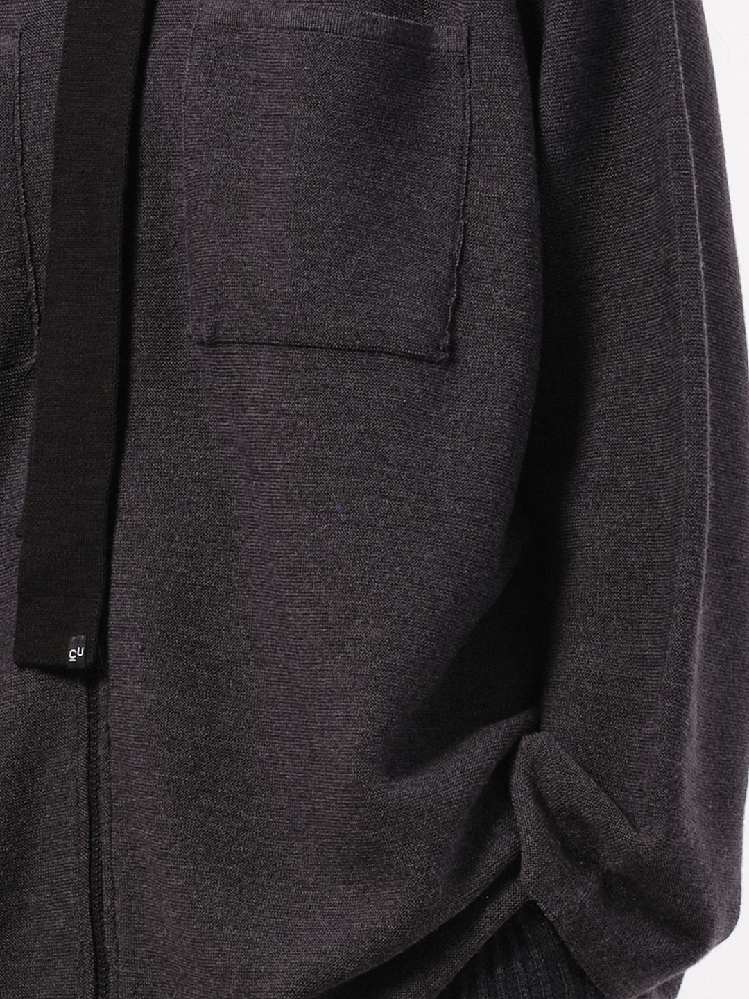 Soft tailored shirt with zip