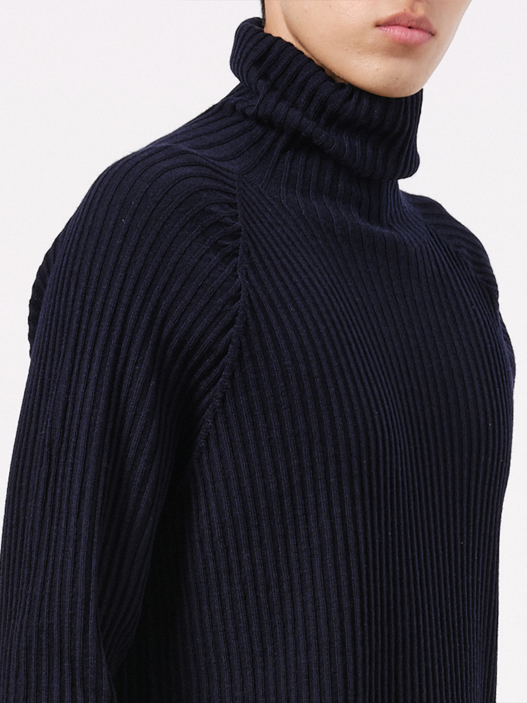 Relax ribbed pullover