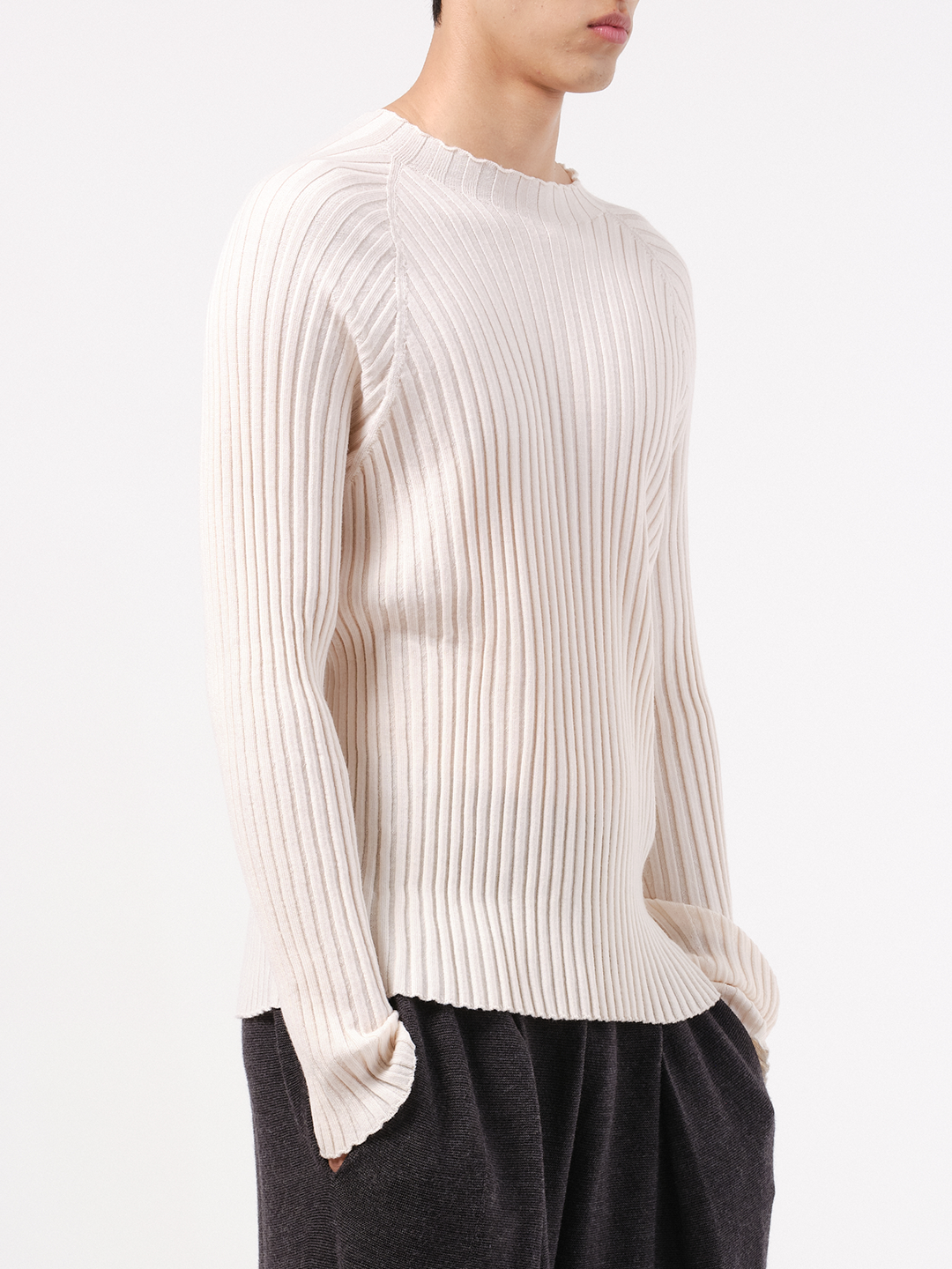 Ribbed pullover
