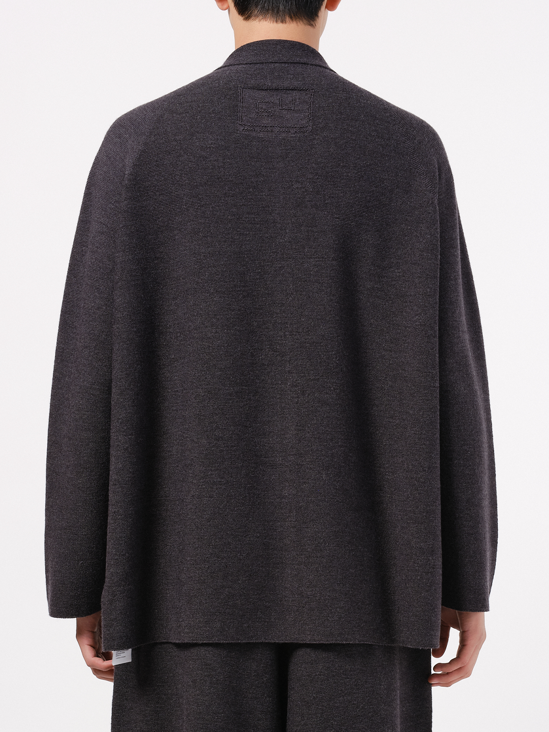 Soft tailored shirt with zip