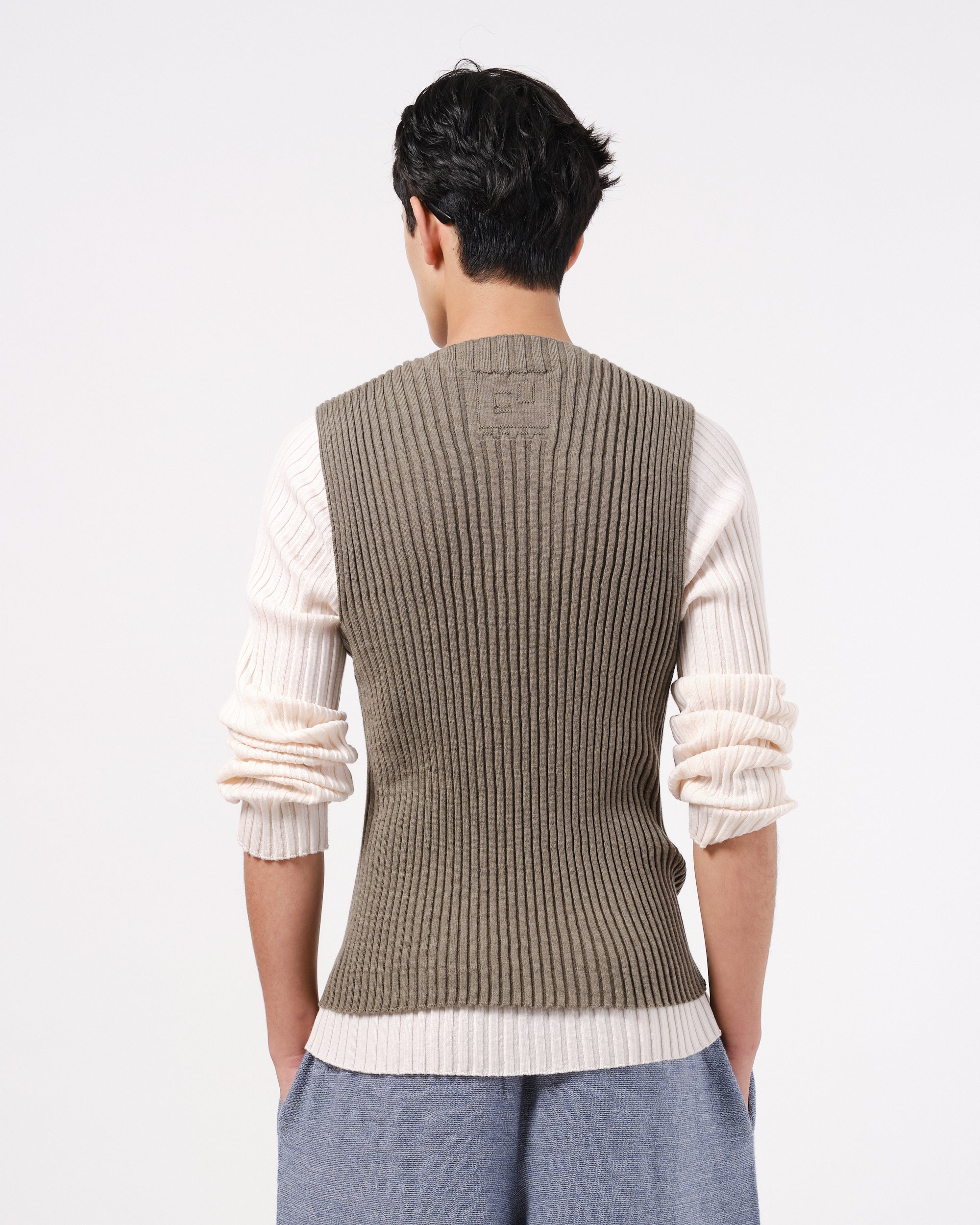 Ribbed vest