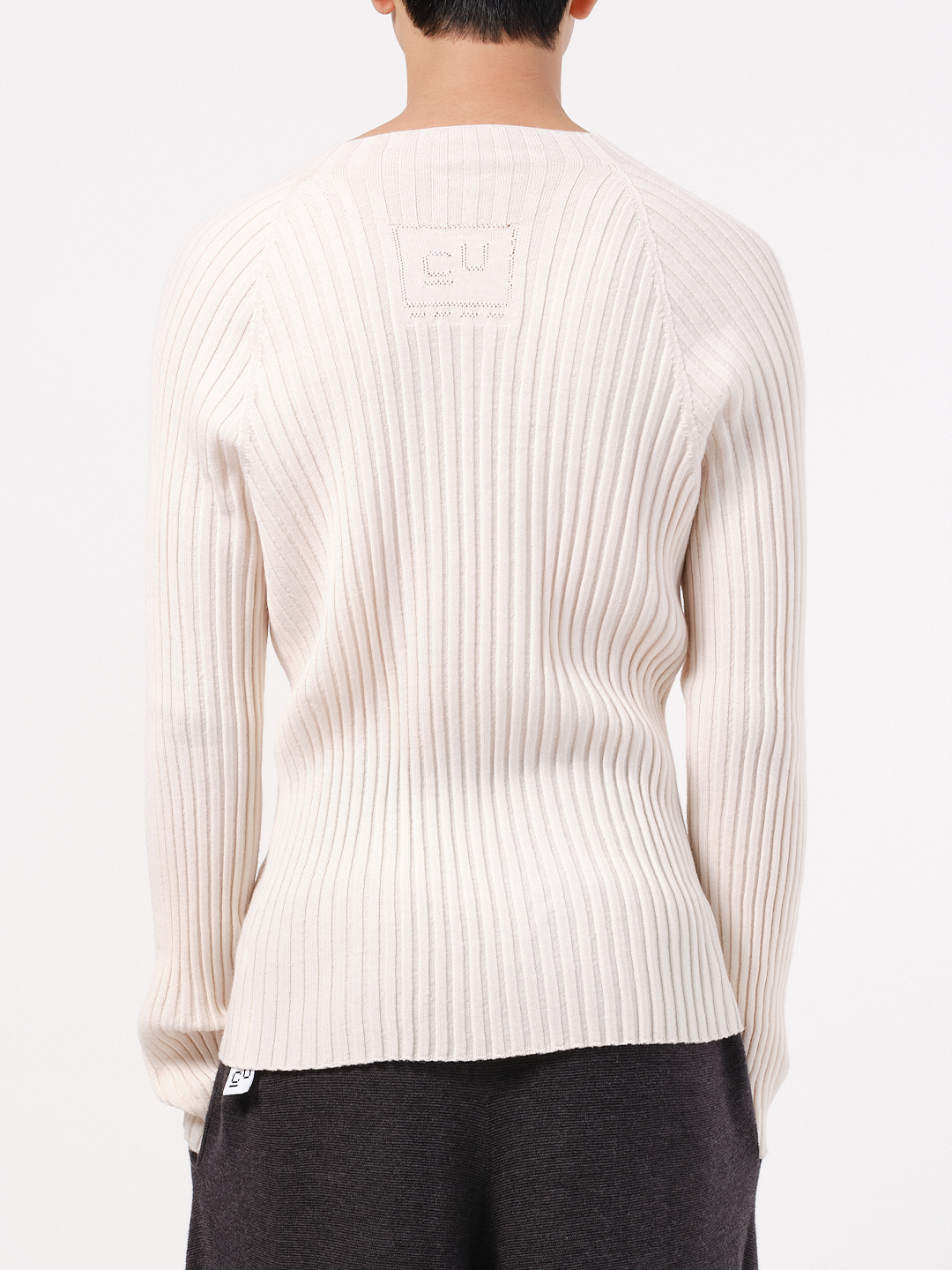 Ribbed pullover