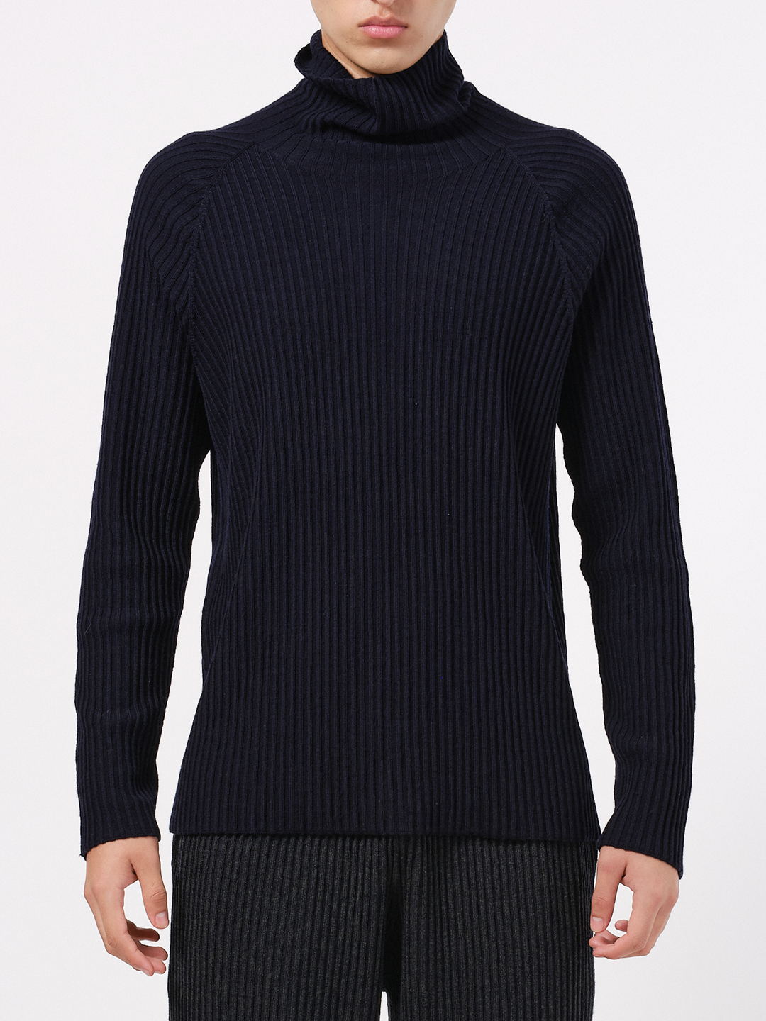 Relax ribbed pullover