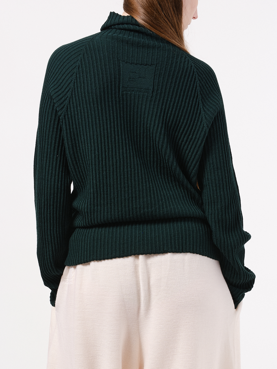Relax ribbed pullover