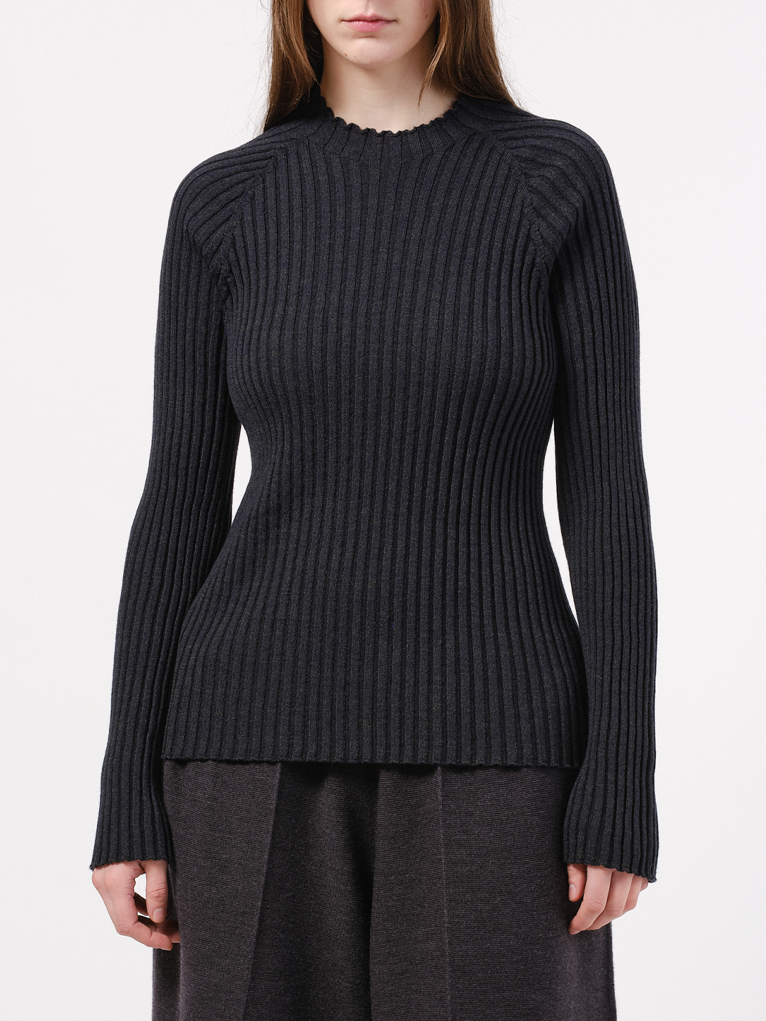 Ribbed pullover
